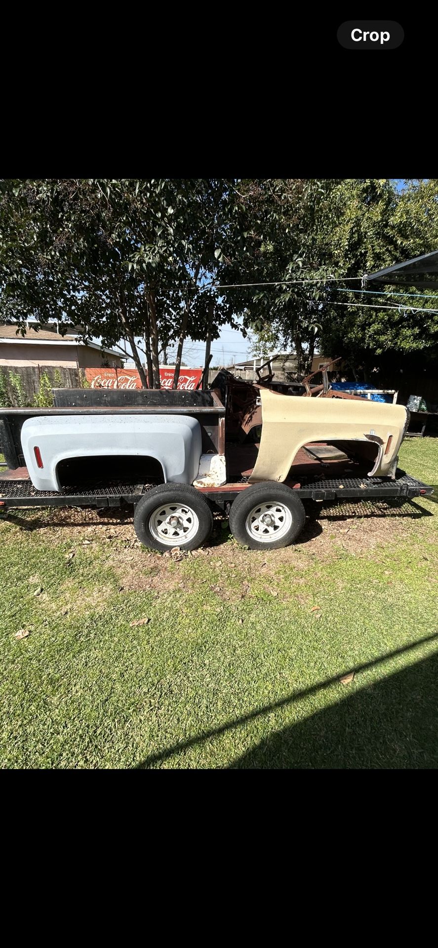 1973 To 1987 CUSTOM CHEVY SQUARE BODY TRUCK BED & FENDERS CHECK OUT MY PROFILE FOR MORE PARTS