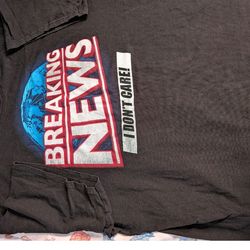 XxL Breaking News Shirt's