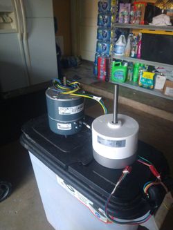 2 brand new HVAC motors