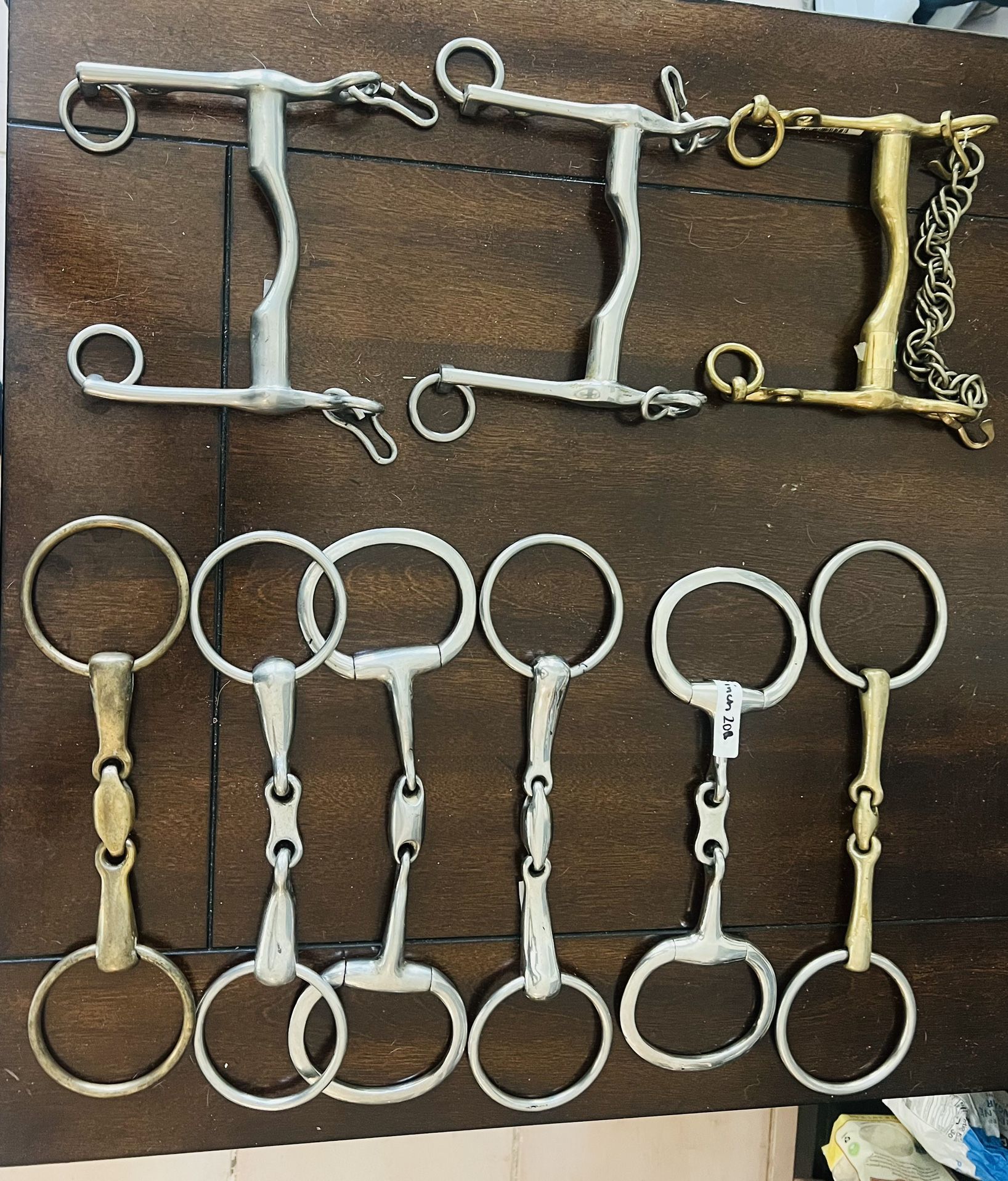 Equestrian Bits Snaffles And Weymouths