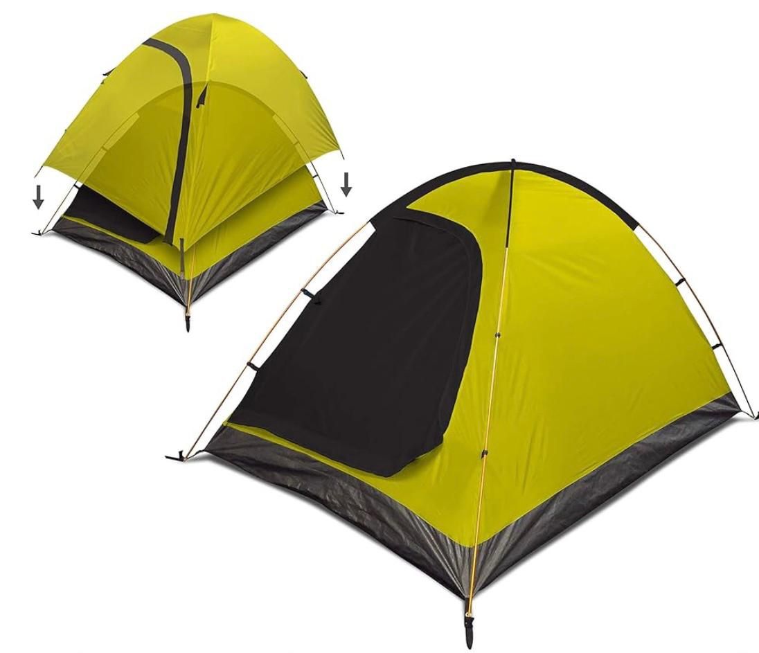 REVALCAMP Two Person Tent - Waterproof & Windproof 4 Season Tents for Camping, Backpacking & Hiking - Durable & Easy to Set-up - Good for 1 or 2 Perso