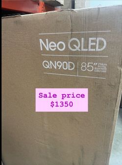 SAMSUNG 85-Inch Class Neo QLED 4K QN90D Series Neo Quantum HDR+, Dolby Atmos, Object Tracking Sound+, Anti-Glare, Gaming Hub, Q-Symphony, Smart TV wit