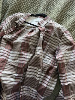 Acne studios flannel size large
