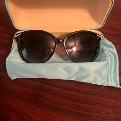 Tiffany & Co. TF 4061 56 18-13B Cat-Eye Sunglasses with Case & Cloth