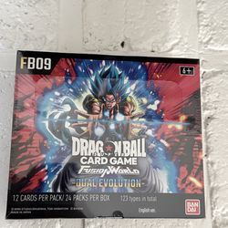 Dragon Ball Super Card Game Fusion World Dual Evolution Booster Box FB09