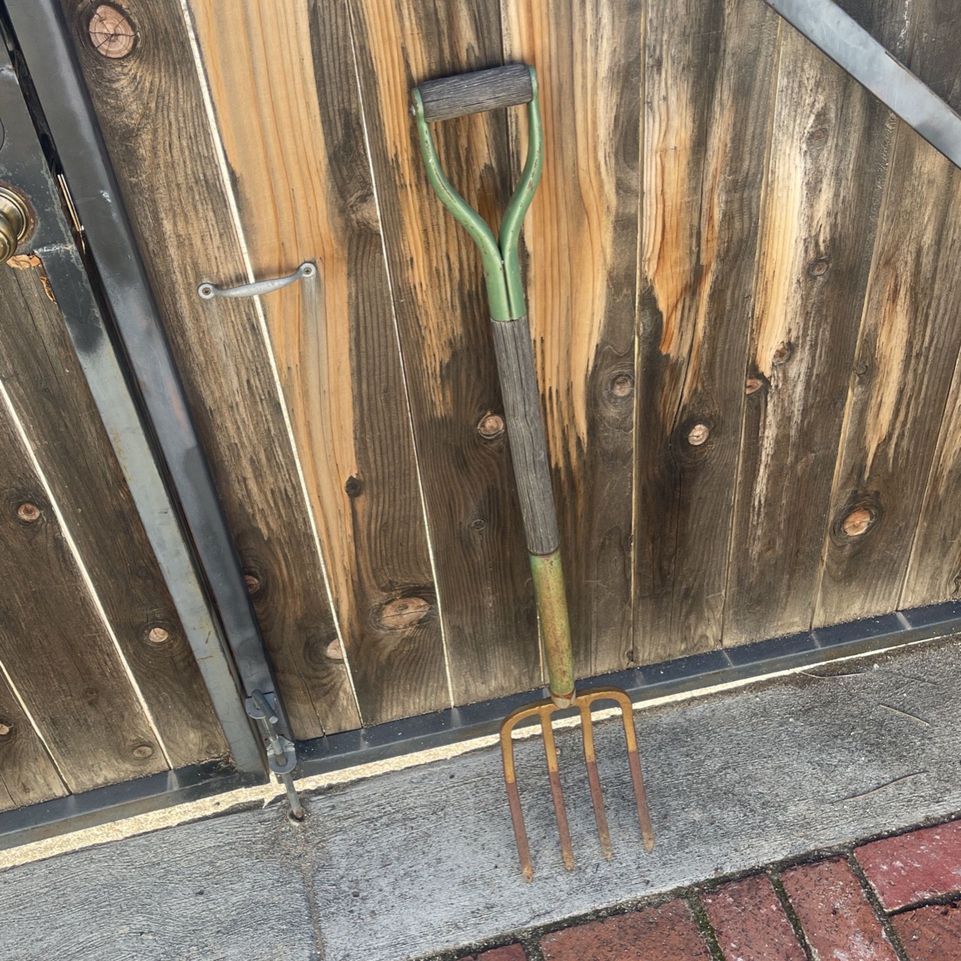 Vintage Hay Bale Fork