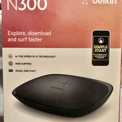 Belkin N300 Wi-fi Router