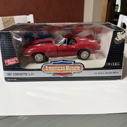 1967 Corvette L-71 1:18 Scale Die-Cast Model - Collector’s Edition