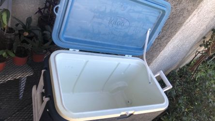 Igloo rolling ice chest