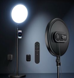 Professional Ring Light & Backdrop