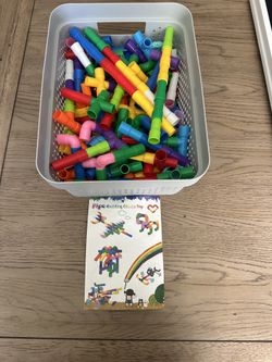 Learning Toy Pipe Building