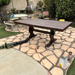 Outdoor Solid Wood Table
