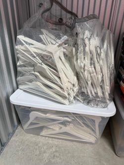 Amazing Wooden White Hangers! ON SALE