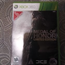 Xbox 360 Medal Of Honor Limited Edition 