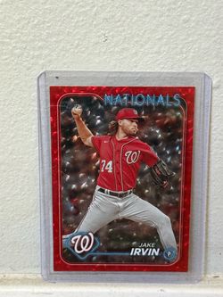 Jake Irvin Topps 621 105/199
