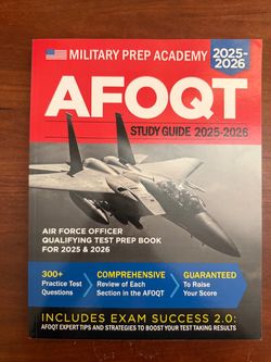 Air Force Officer Qualifying Test Study Guide