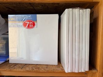 Artist's Loft 7-Pack Stretched Canvases 12x12