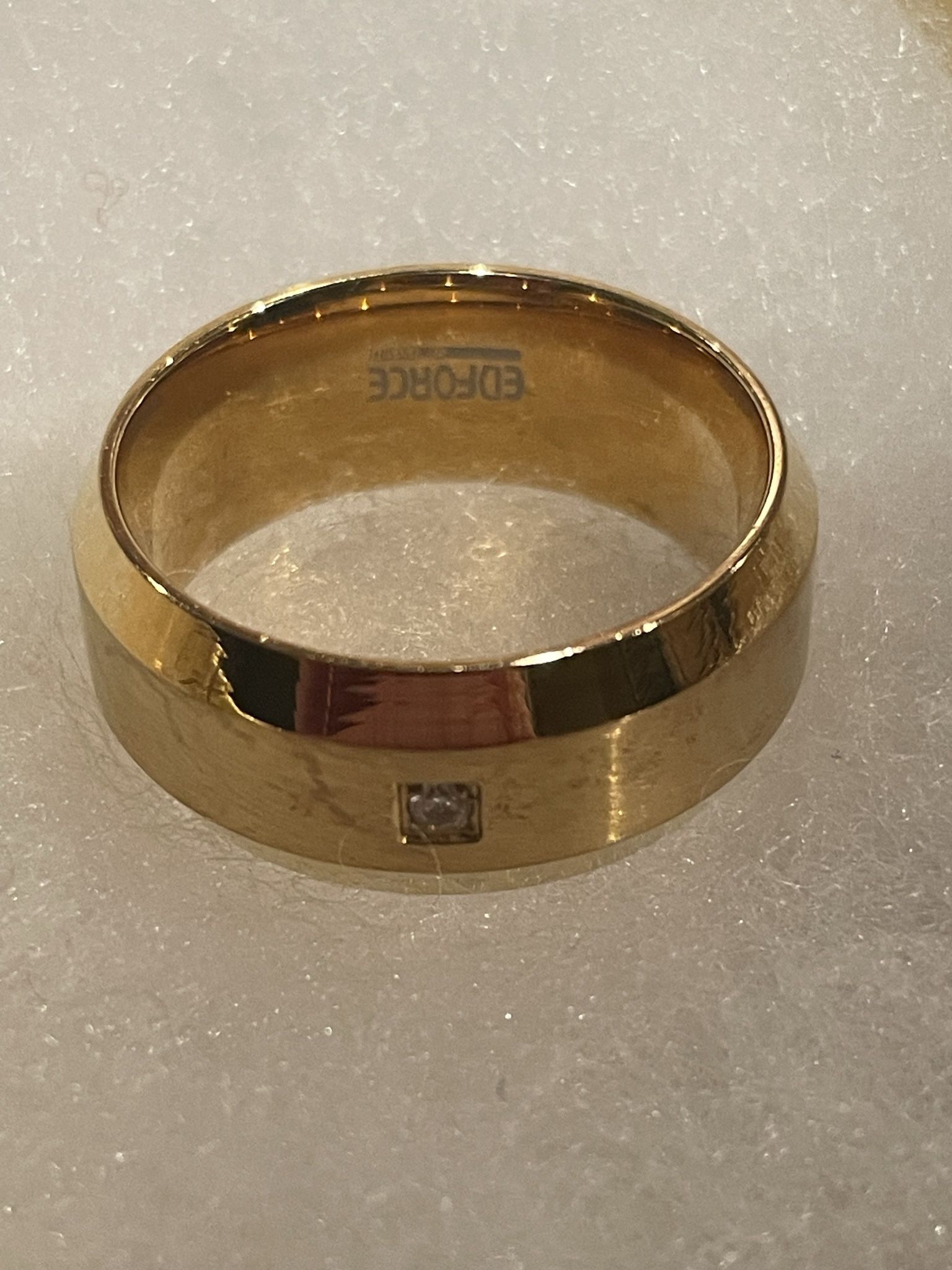 Gold Stainless Ring 