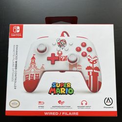 Brand New  Super Mario Nintendo Switch Controller 
