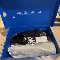 SP5DER x ADIDAS SUPERSTAR BLACK SIZE 9 MENS