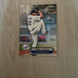 Limited Edition, 2017 Dodgers Clayton, Kershaw Sports Crate Baseball Card