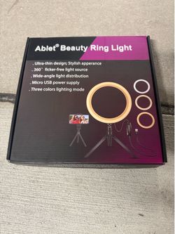 Beauty ring light