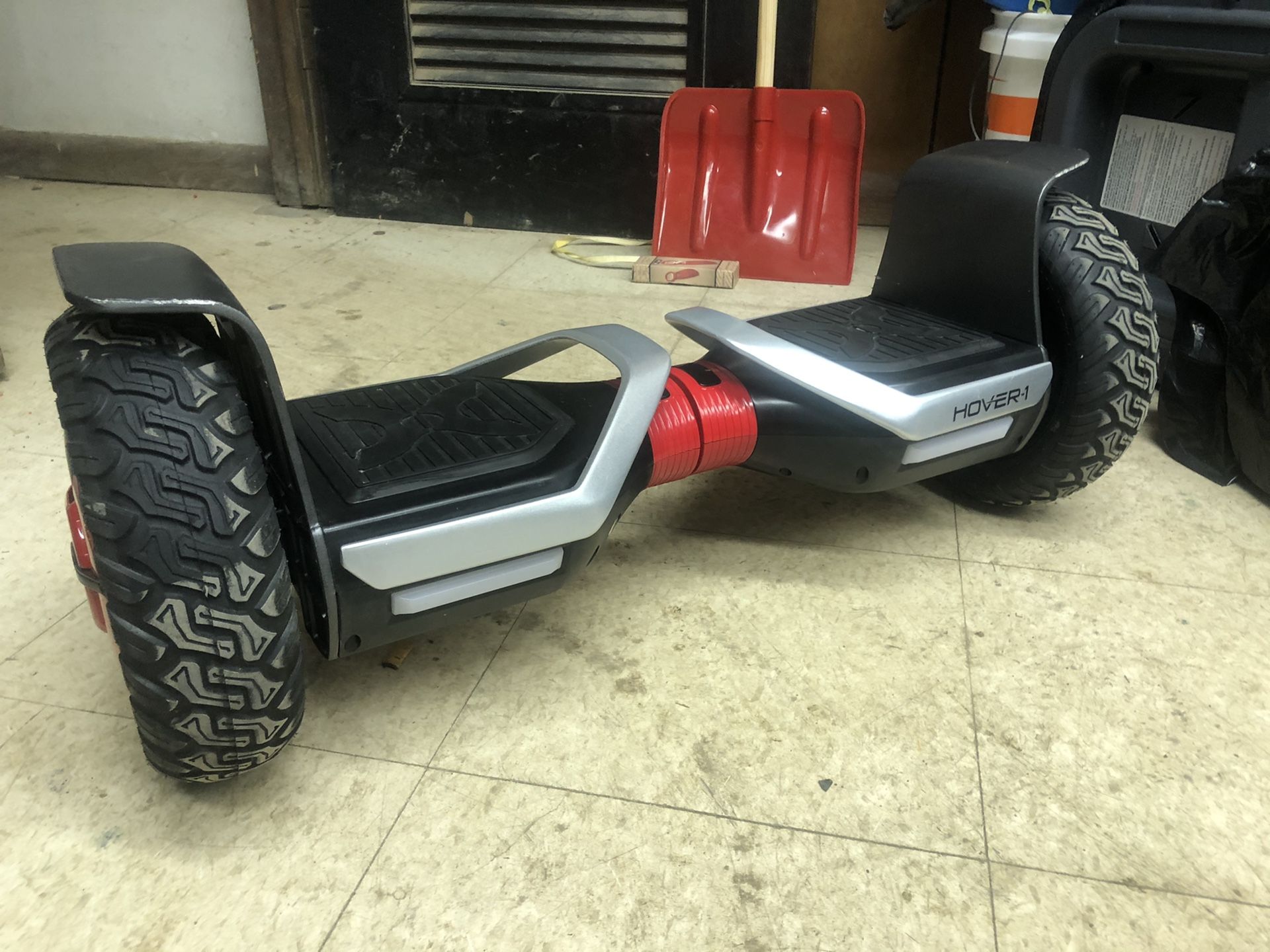 Hover-1 Beast UL Hoverboard w/ 10 Off-Road Wheels, LED Lights, Bluetooth Speaker, and App