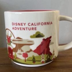 Starbucks You Are Here Mug Disney California Adventure Edition
