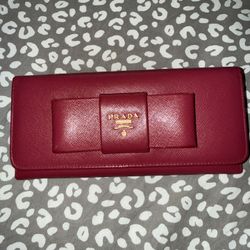 Pink Prada Wallet