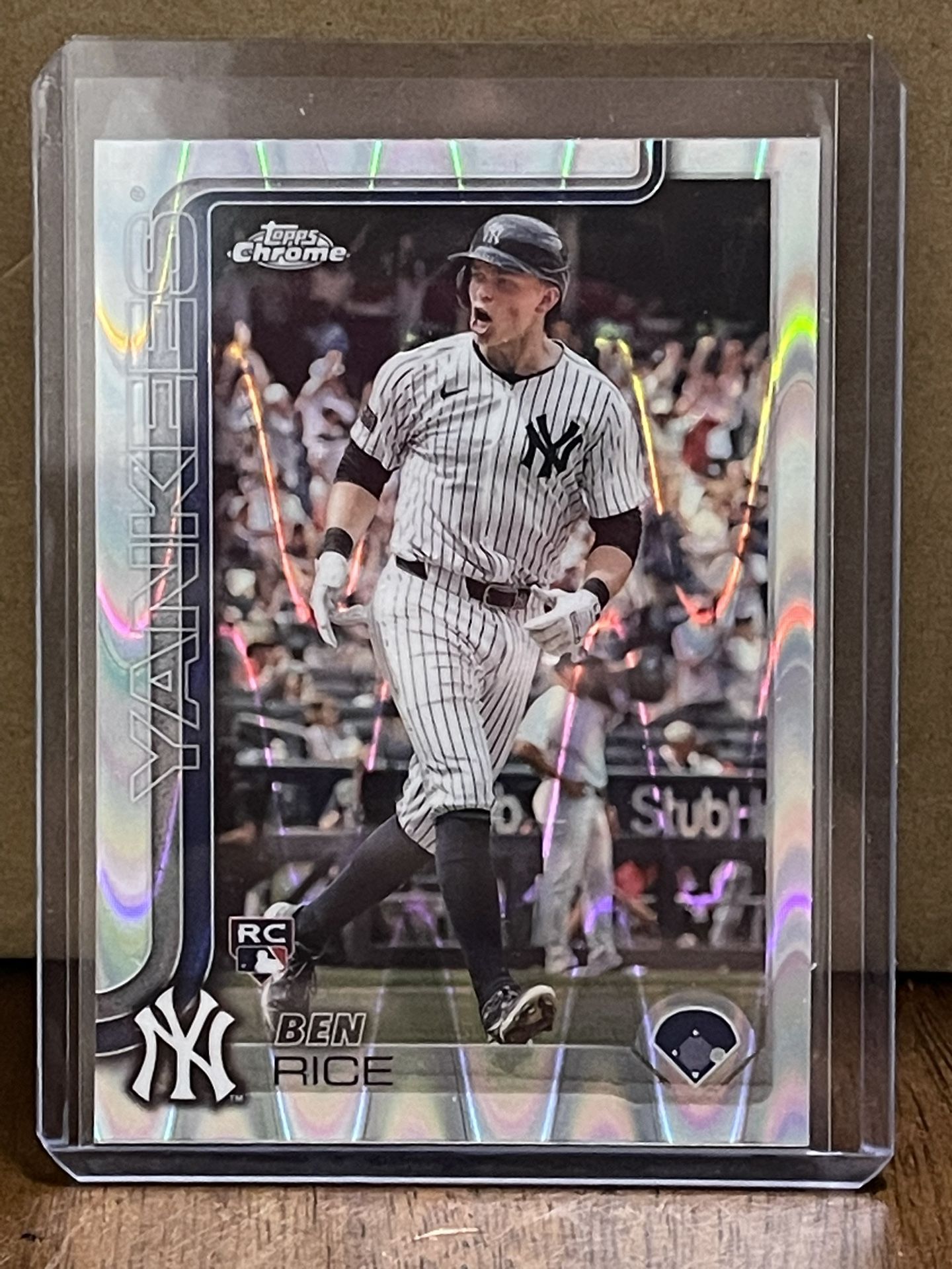 Ben Rice Topps Chrome