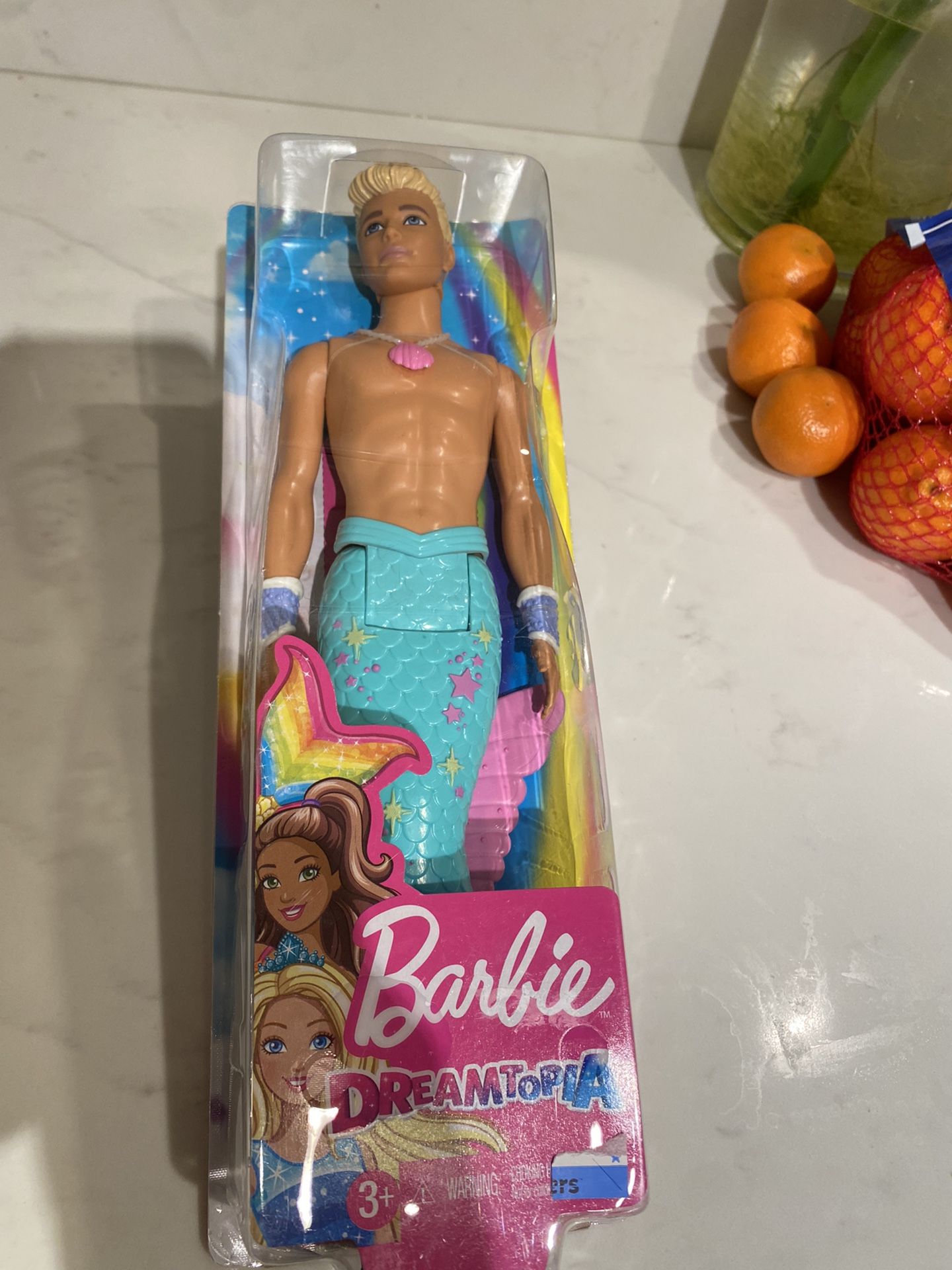 Barbie Dreamtopia Merman Doll new in box