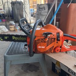 Echo Cd 352 ,34cc Chainsaw W/new Chain Work Great!