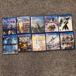 Ps4 GAMES $5 Each 