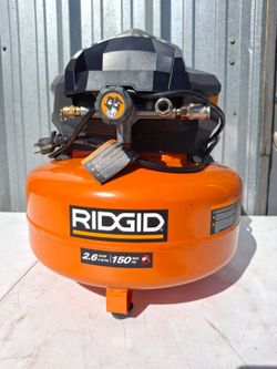 Ridgid 6 Gal. 150 PSI Portable Pancake Air Compressor
