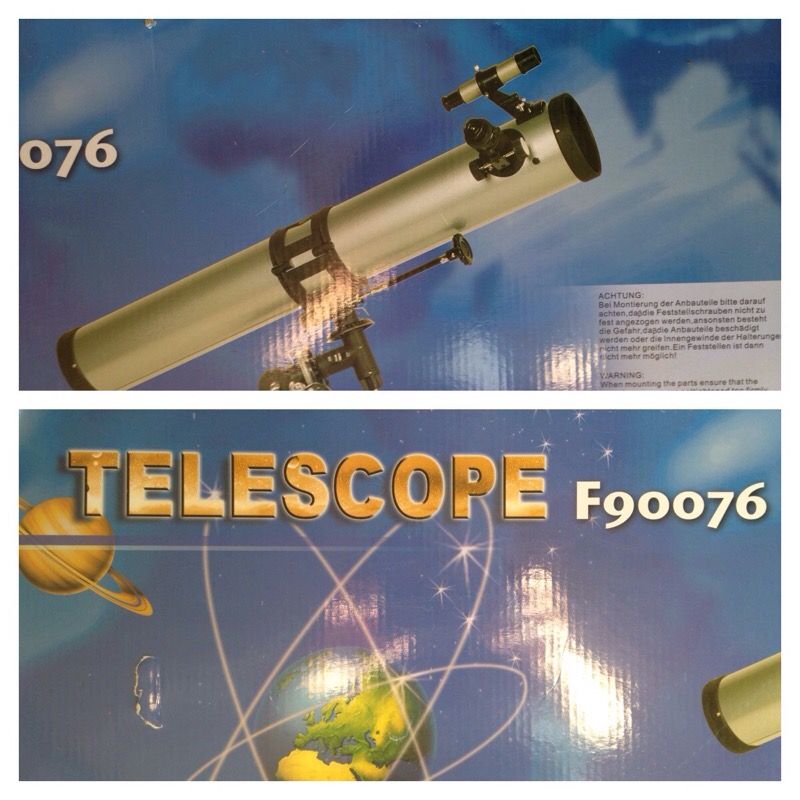 F90076 astronomical telescope new in box