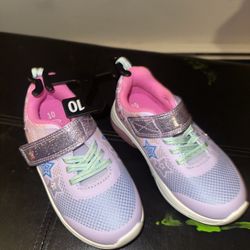 Girls Size 10 Light Up Sneakers