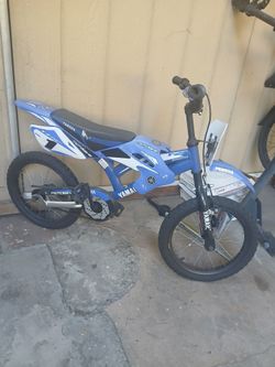 Bicicleta con forro de motocicleta