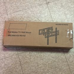 Everstone ARL506D-ES Full Motion TV Wall Mount Fit for 23 - 65 inch TV's - Black