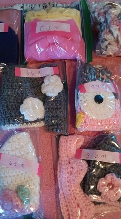 Baby Hats For Dolls Or Child
