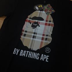 Bape Burberry Tee
