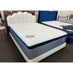Led queen size bed frame 