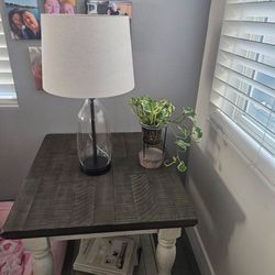 Ashley tv stand and side table