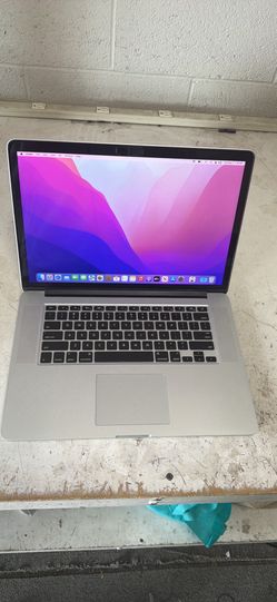 MacBook Pro 15 inch 16GB RAM 512GB SSD Core i7