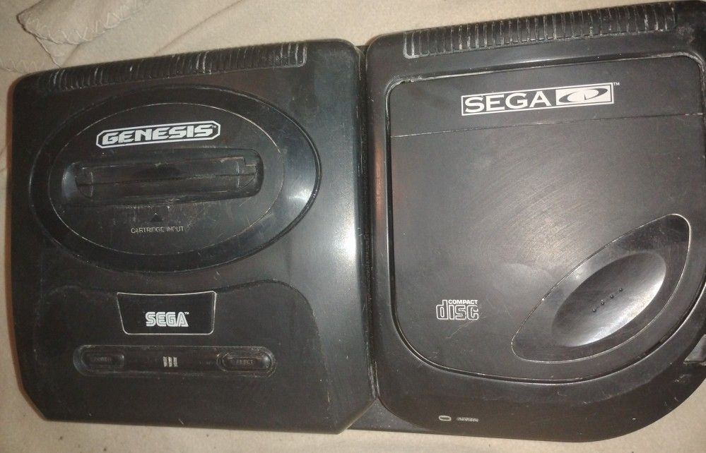 Sega Genesis Sega CD Combo