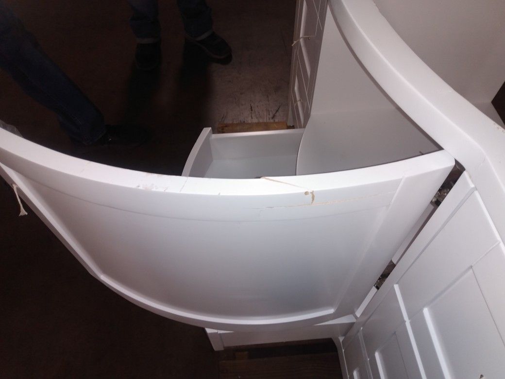 48" White Bath Vanity Only OU222 for Sale in Rancho Cucamonga, CA