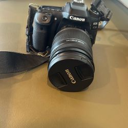 Canon EOS 70D DSLR Camera Kit 2 Lens 18-135 55-250 Low Shutter