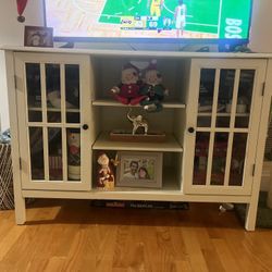 White TV Stand