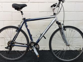 Hybrid bike xl frame sales