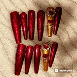 Royal Red And Gold 