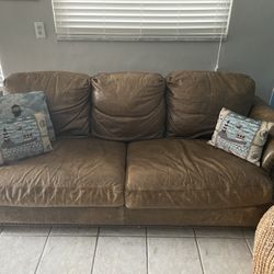 Leather Couch